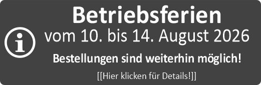 BETRIEBSFERIEN 2026